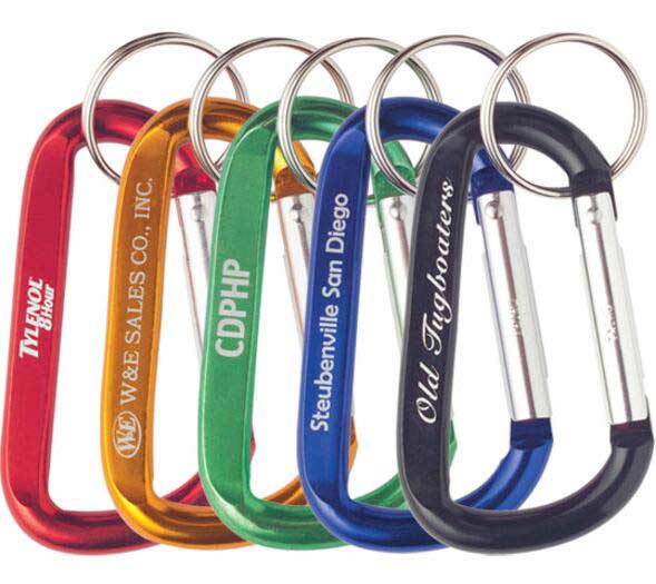 MP301-2 Carabiners With Keyring