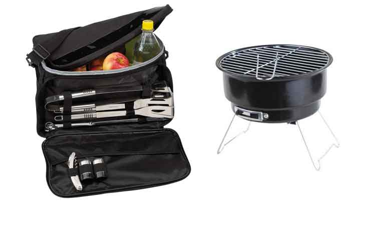 Outdoor barbecue utensils sets