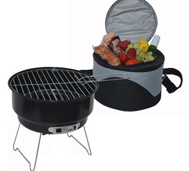 cooler bag with grill set