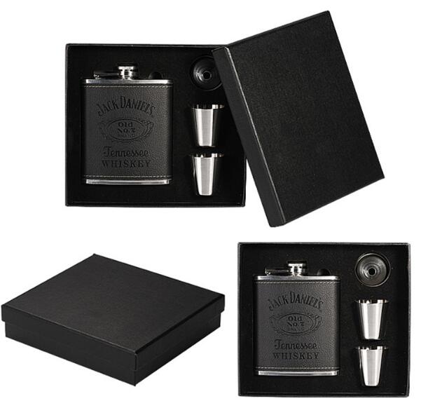 7oz Stainless Steel Hip Flask Sets 