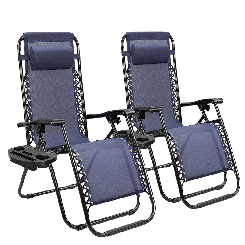  Folding Zero Gravity Chair Set of 2